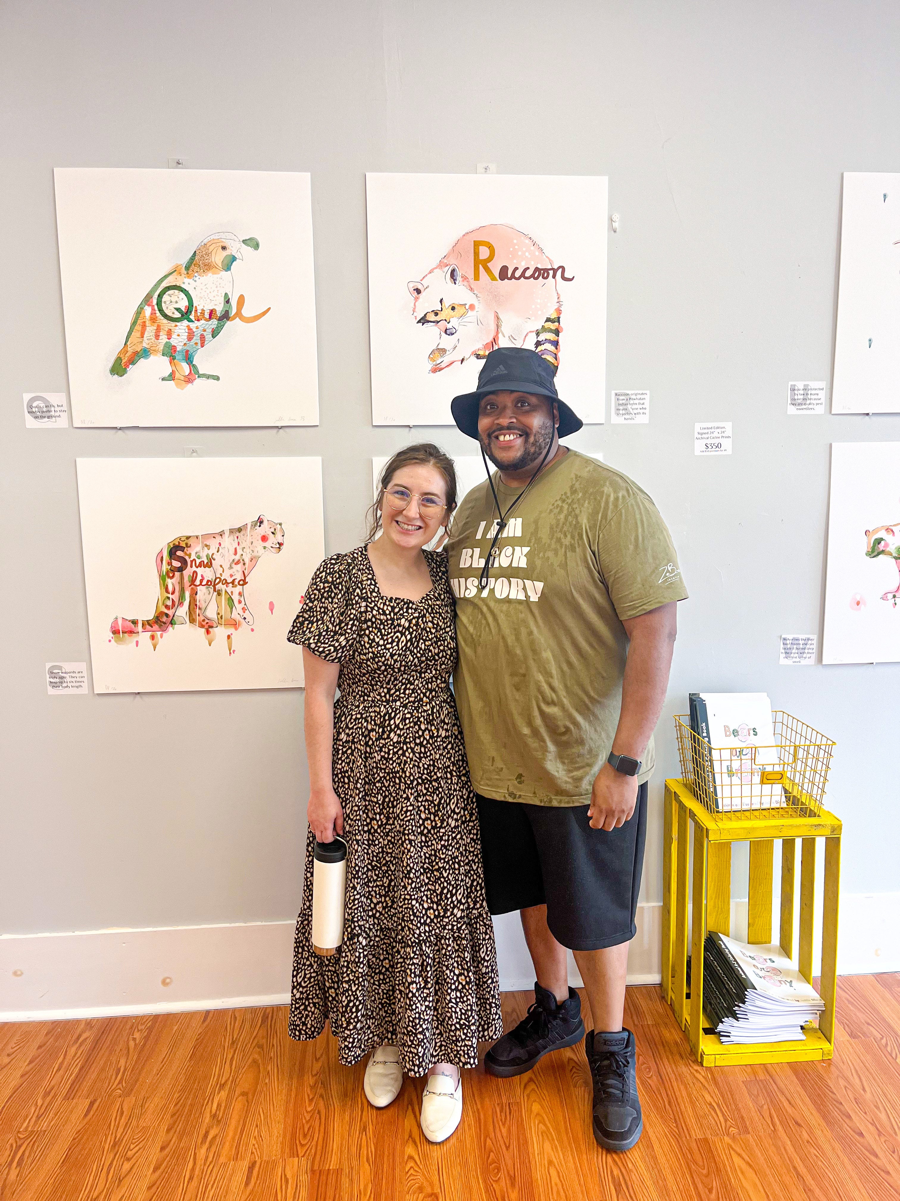 Joëlle Diane and Rob Greer of ZaBre Inspire, Akron Artists, Summit Artspace Artist