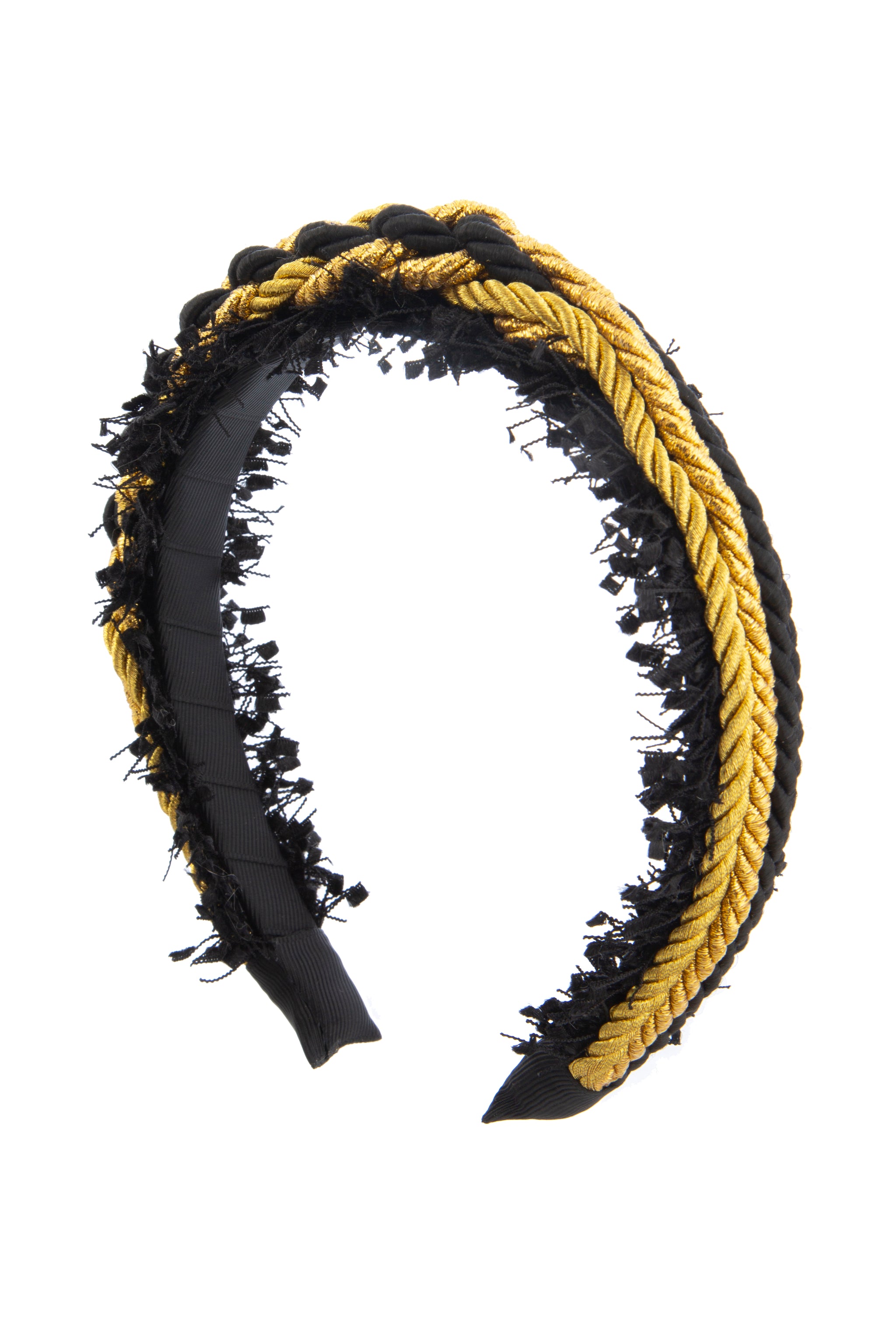 All Roped In Headband Black Gold Project 6