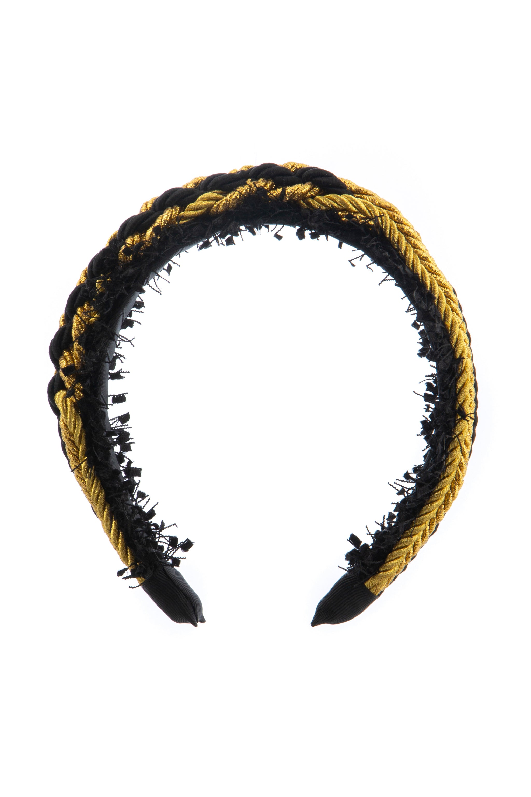 All Roped In Headband Black Gold Project 6