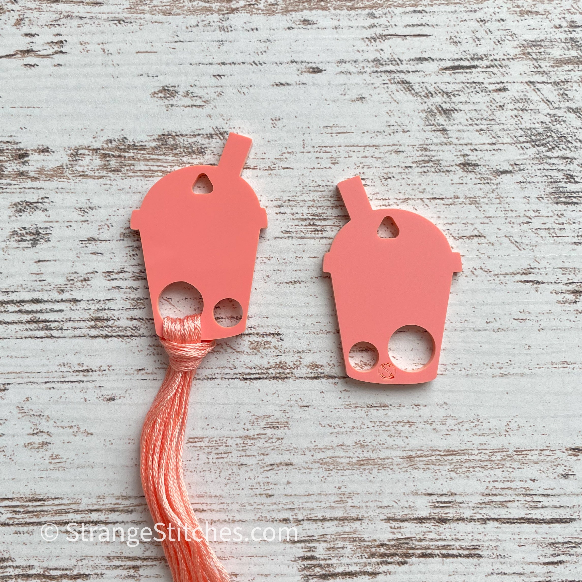 Bubble Tea / Milkshake Floss Drop - Thai Tea Orange - Single Drop