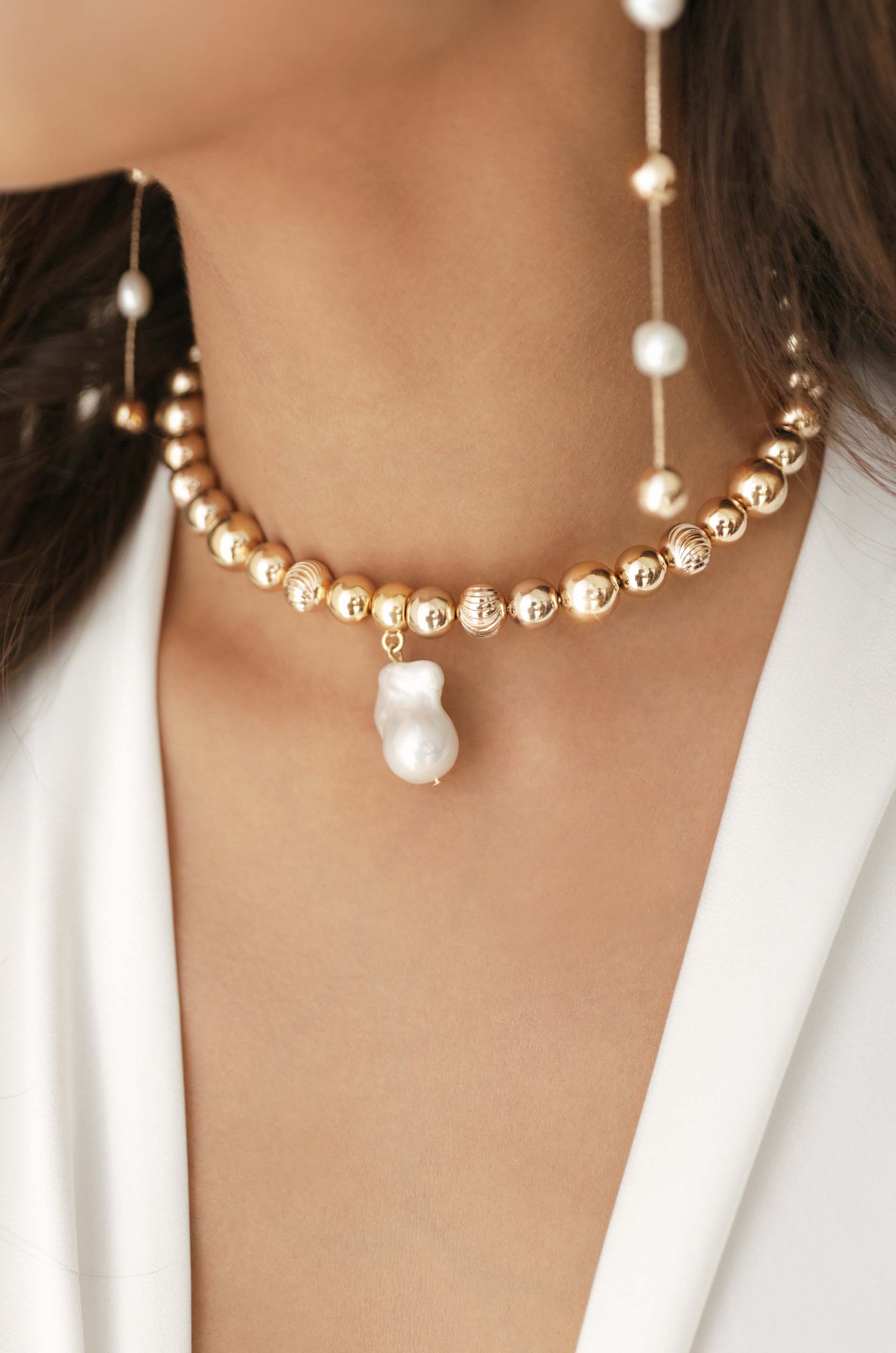 Pearls and Ball Chains – Ettika