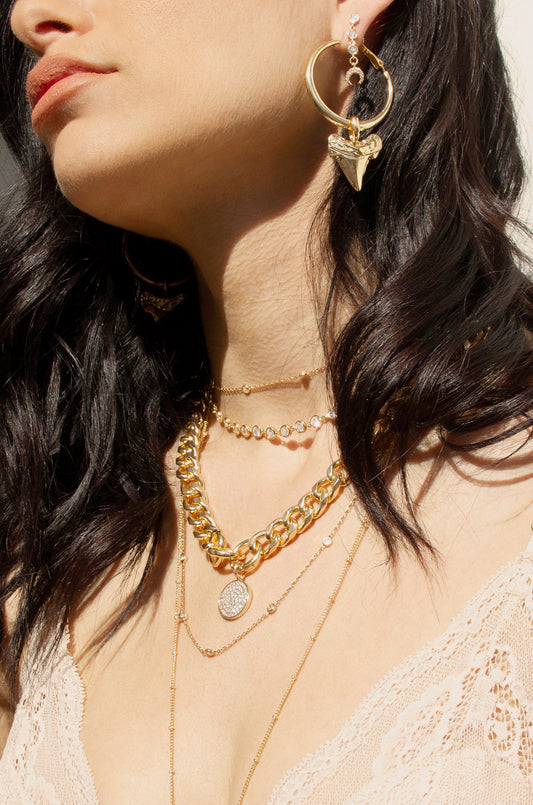 Habitually Chic® » What You Need Now: A Gold Chain Necklace