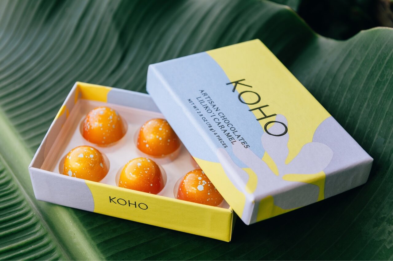KOHO Chocolates Seeker Liliko‘i 6-Piece Assortment
