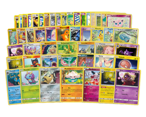  Ultra Rare Pokemon Card Bundle Pack, 3x Ultra Rare or Secret Rare  Cards, 10x Holo or Reverse Holos, 50x Rare, Uncommon, & Commons, 63 Cards  Per Pack