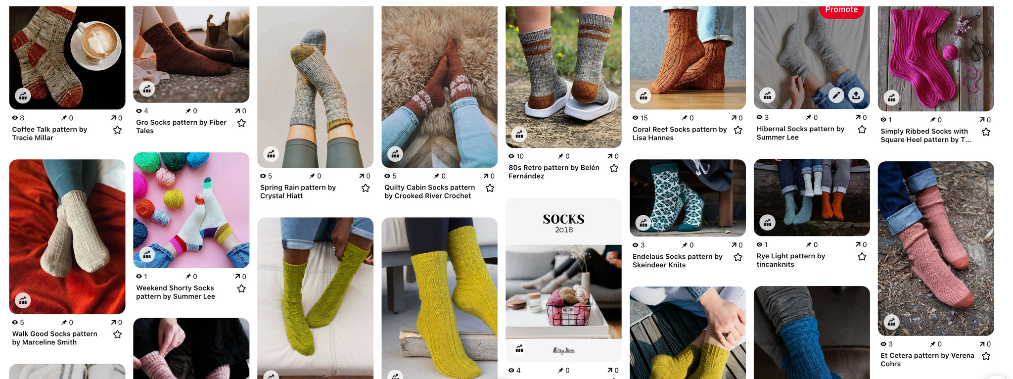 Pinterest Board All Natural Sock Yarn
