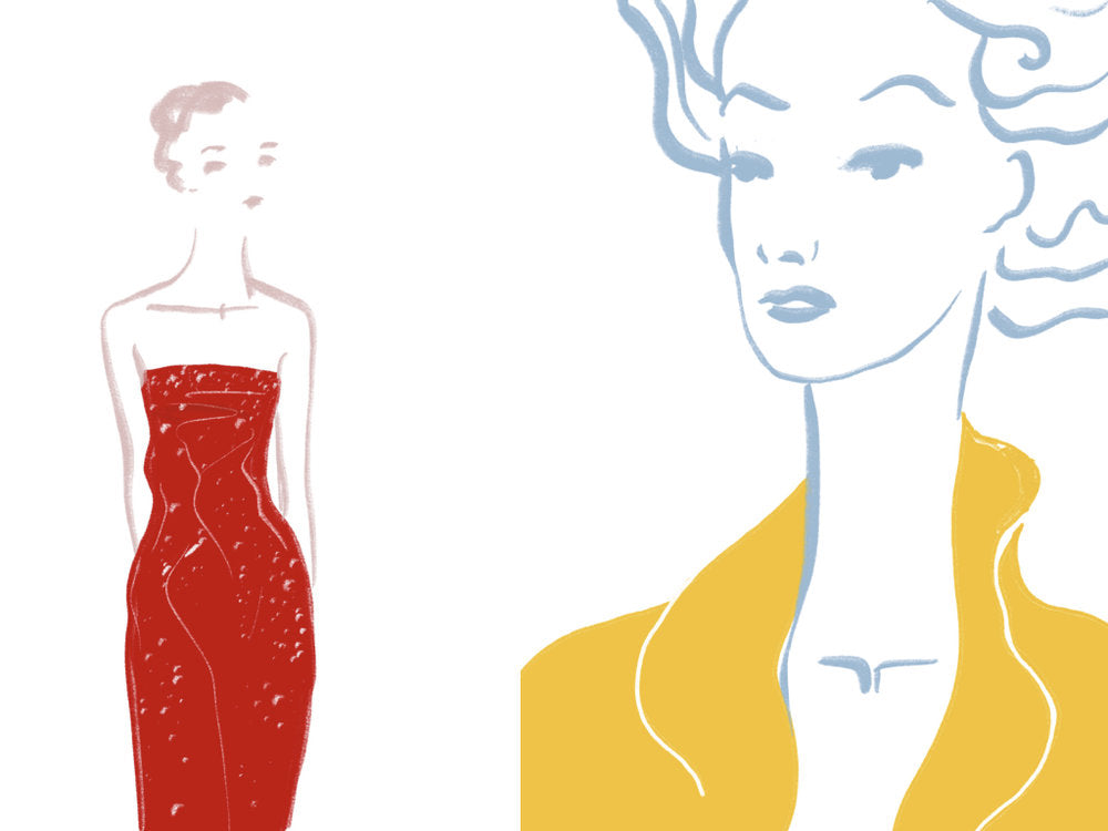 Fashion Sketches - Shapes by Tamao on DeviantArt