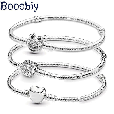 Boosbiy Silver Plated Bracelet For Women - Mango Drops Supply 