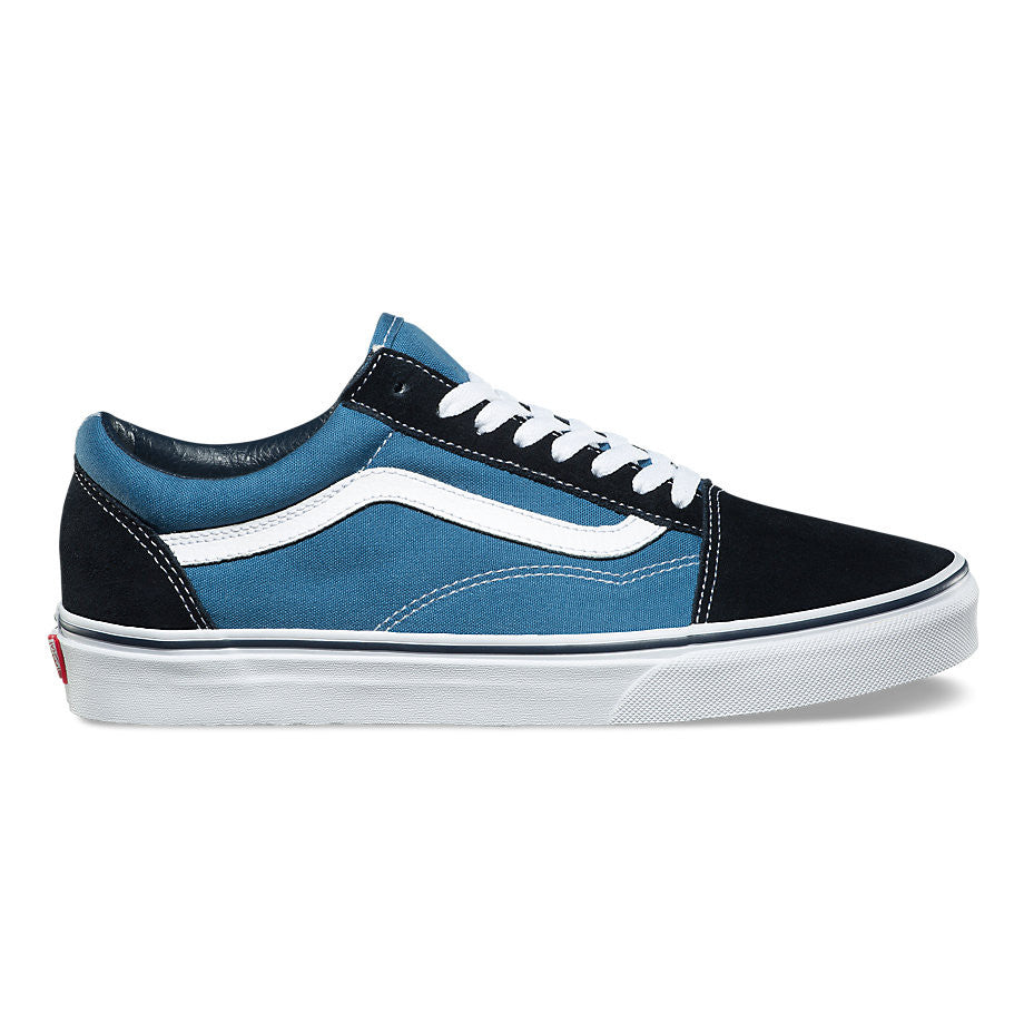 vans old skool black navy