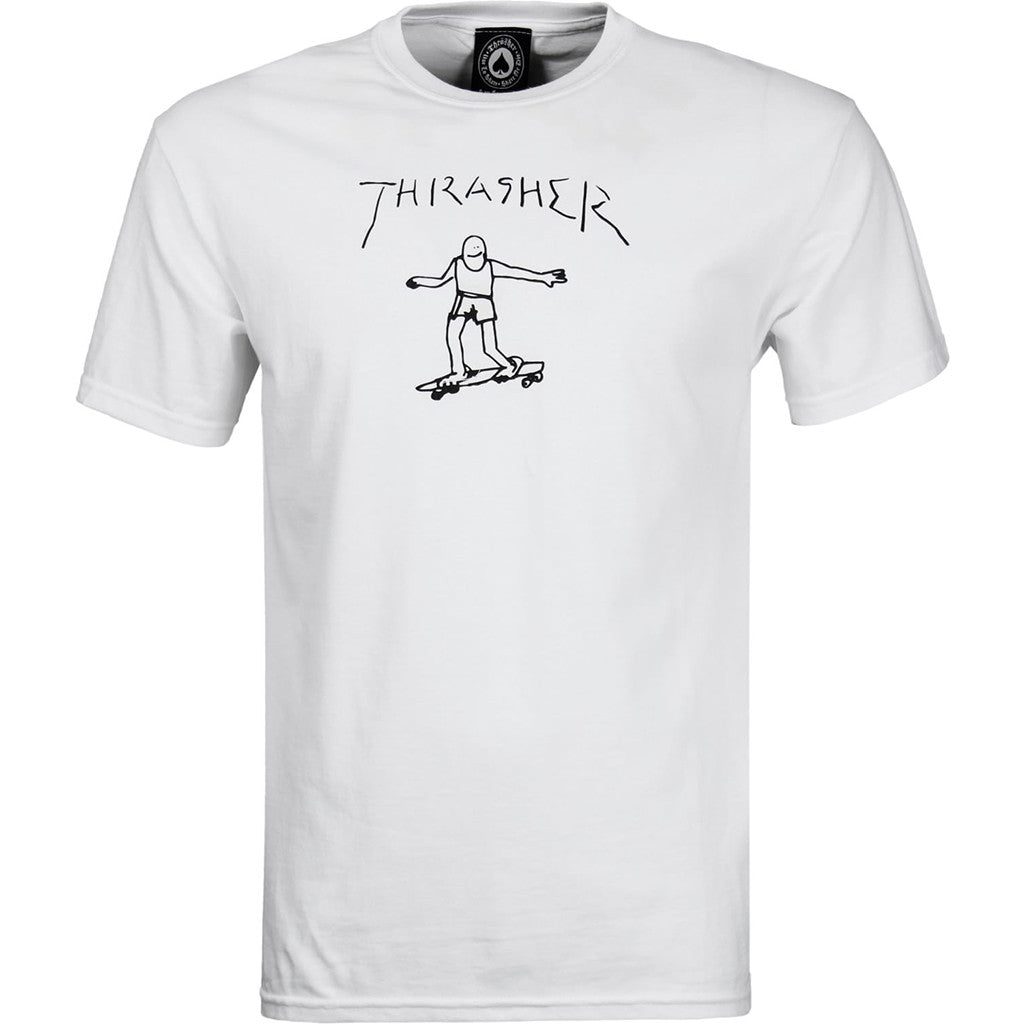 Thrasher Gonz T-Shirt - White | Boarders