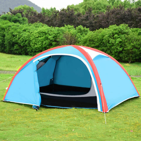 Camping Tent for 3 Person - Inflatable Tent with Bag Pump