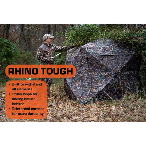 Hunting Ground Blind - 3 Person Hunting Blind
