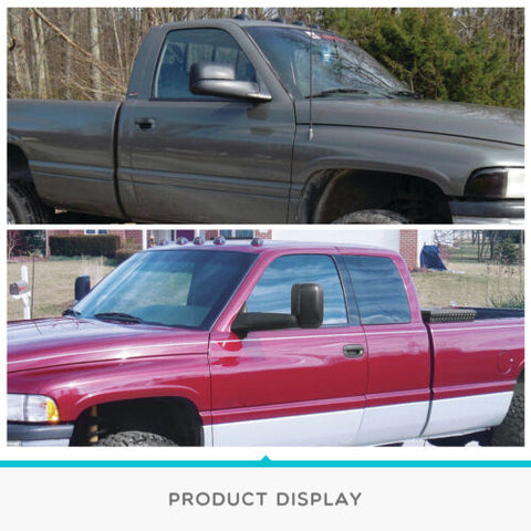 Tow Mirrors - Side Mirror Replacement For 1994-1997 and Dodge RAM