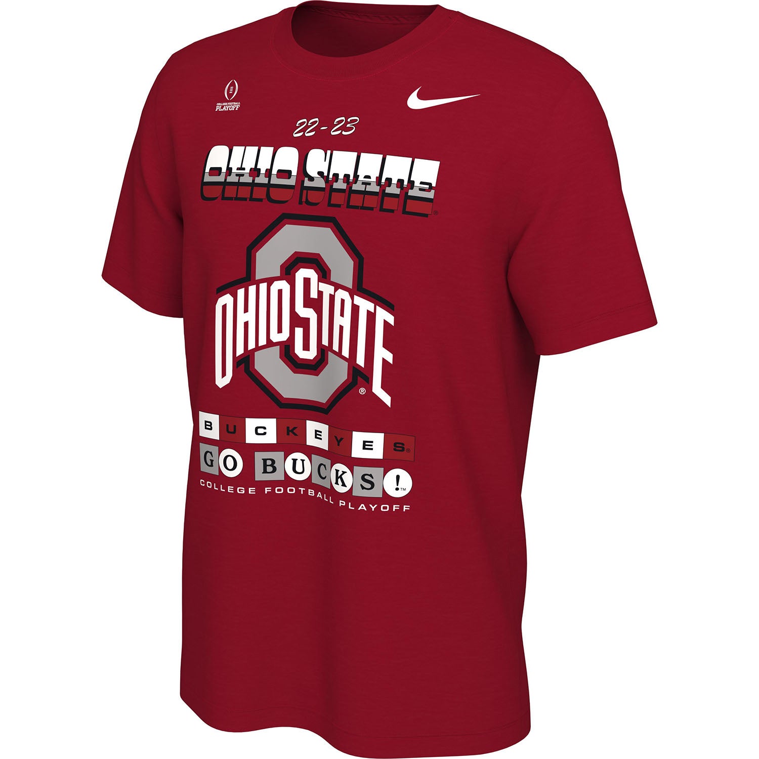 College Playoff Nike #4 Ohio State CFP Bound Local T-Shirt College Football Playoff
