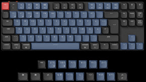 German DE-ISO Layout Keychron K1 Pro QMK/VIA ultra-slim custom mechanical low profile keyboard