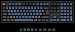 Nordic ISO Layout Keychron K10 Pro QMK/VIA Custom Mechanical Keyboard