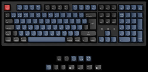 UK-ISO Layout Keychron K10 Pro QMK/VIA Custom Mechanical Keyboard