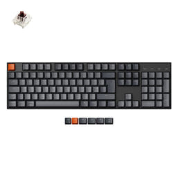 Keychron K10 Wireless Mechanical Keyboard (ES ISO Layout) as variant: White Backlight / Gateron G Pro Mechanical / Brown