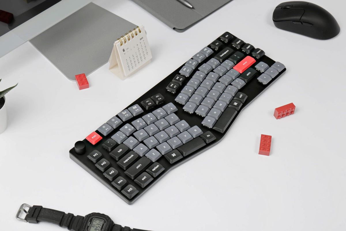 Keychron K15 Pro 75% Alice layout  Low profile mechanical keyboard