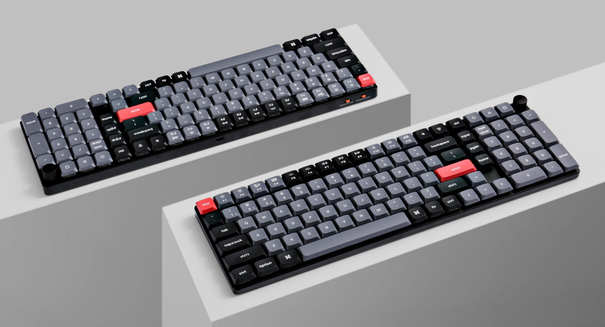 Keychron K17 Pro Low profile custom mechanical keyboard
