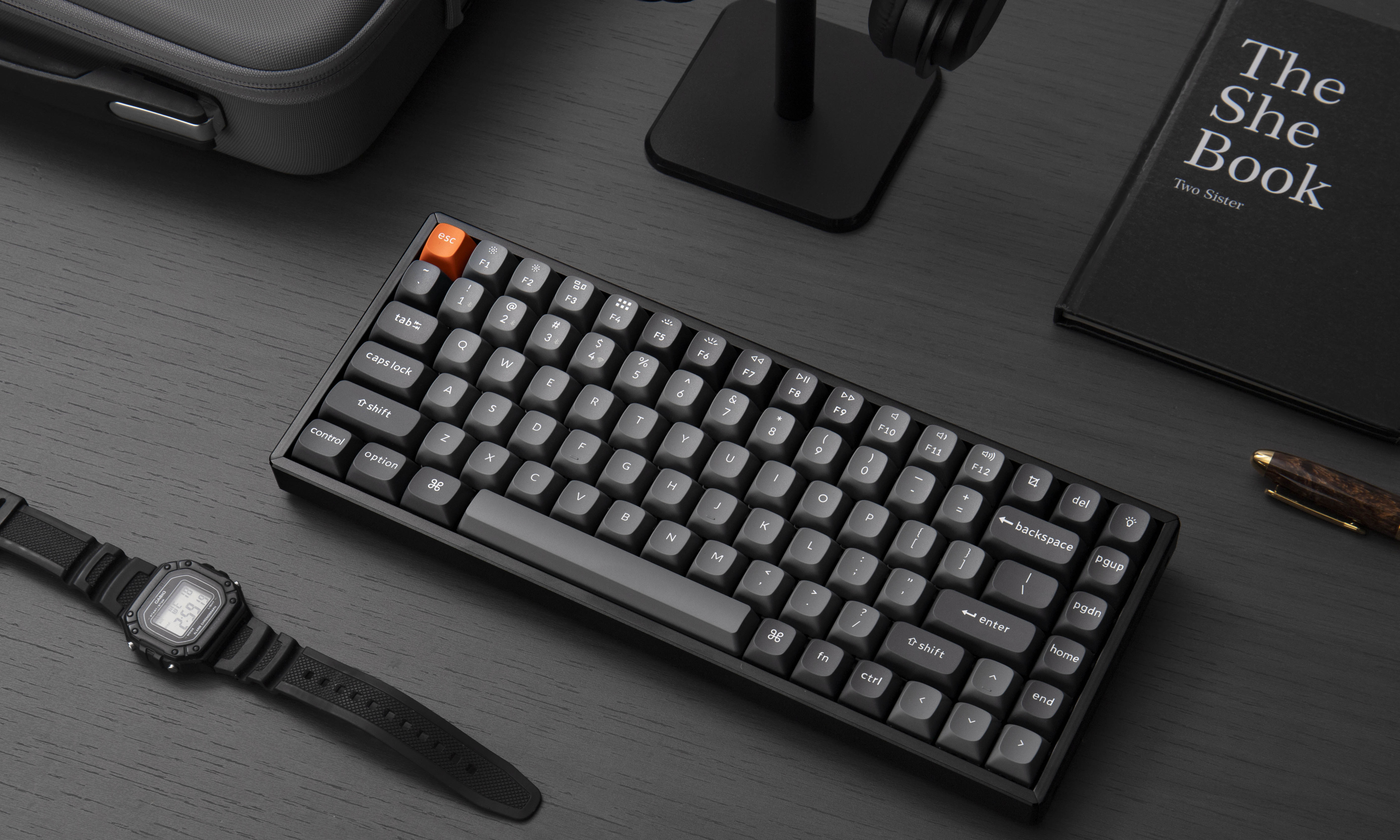 Keychron K2 Max Wireless Custom Mechanical Keyboard with powerful MCU