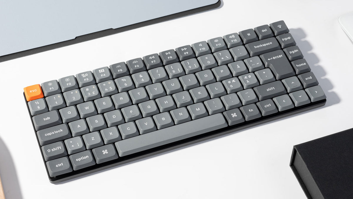 Keychron K3 Max QMK/VIA ultra-slim custom mechanical low profile keyboard ISO Layout