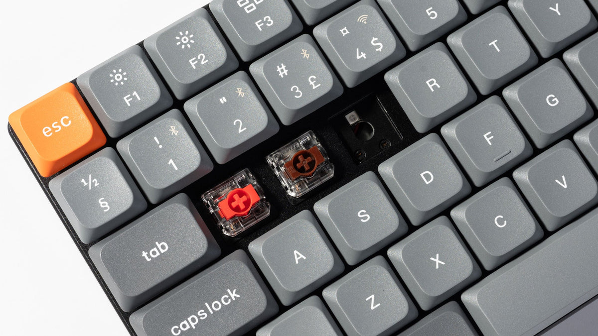 Hot-swappable Keychron K3 Max QMK/VIA ultra-slim custom mechanical low profile keyboard ISO Layout