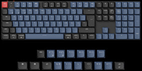 German DE-ISO Layout Keychron K5 Pro QMK/VIA ultra-slim custom mechanical low profile keyboard