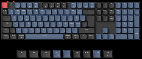 Nordic ISO Layout Keychron K5 Pro QMK/VIA ultra-slim custom mechanical low profile keyboard