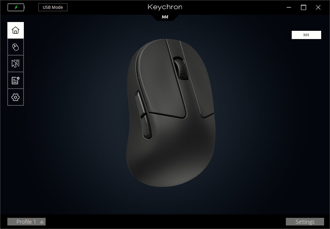 Keychron M4 Wireless Optical mouse