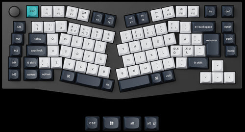Keychron Q10 Max 75% Alice Nordic ISO Layout Custom Mechanical Keyboard