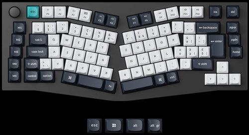 Keychron Q10 Max 75% Alice Swiss ISO Layout Custom Mechanical Keyboard