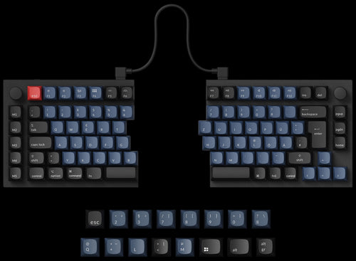 Keychron Q11 German DE ISO Layout Custom Mechanical Keyboard