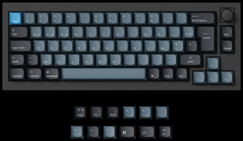Keychron Q2 Pro 65% French ISO Layout Custom Mechanical Keyboard