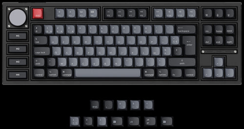 French ISO Layout of Keychron Q3 Pro ISO 80% Layout Wireless Custom Keyboard