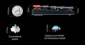 Keychron K9 Pro Low profile mechanical keyboard