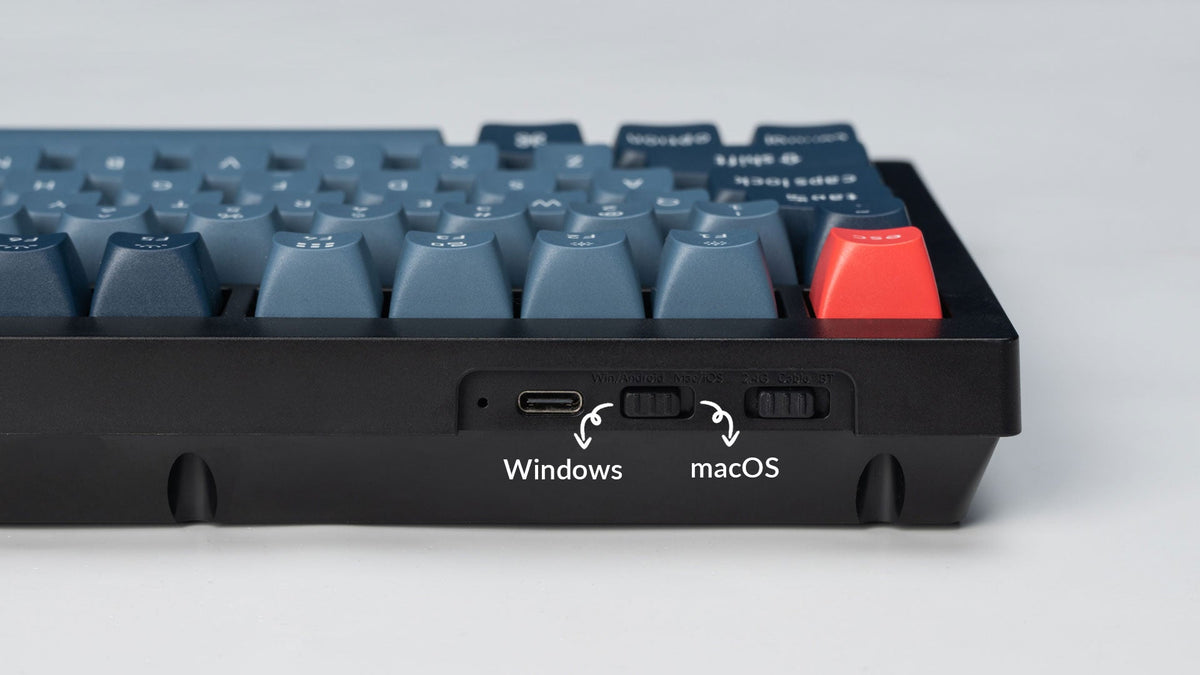 Keychron V1 Max Wireless QMK/VIA Custom Mechanical Keyboard