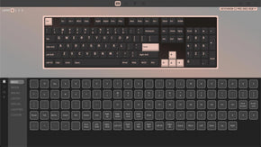 QMK VIA screen capture of Keychron C2 Pro QMK/VIA Wired Mechanical Keyboard