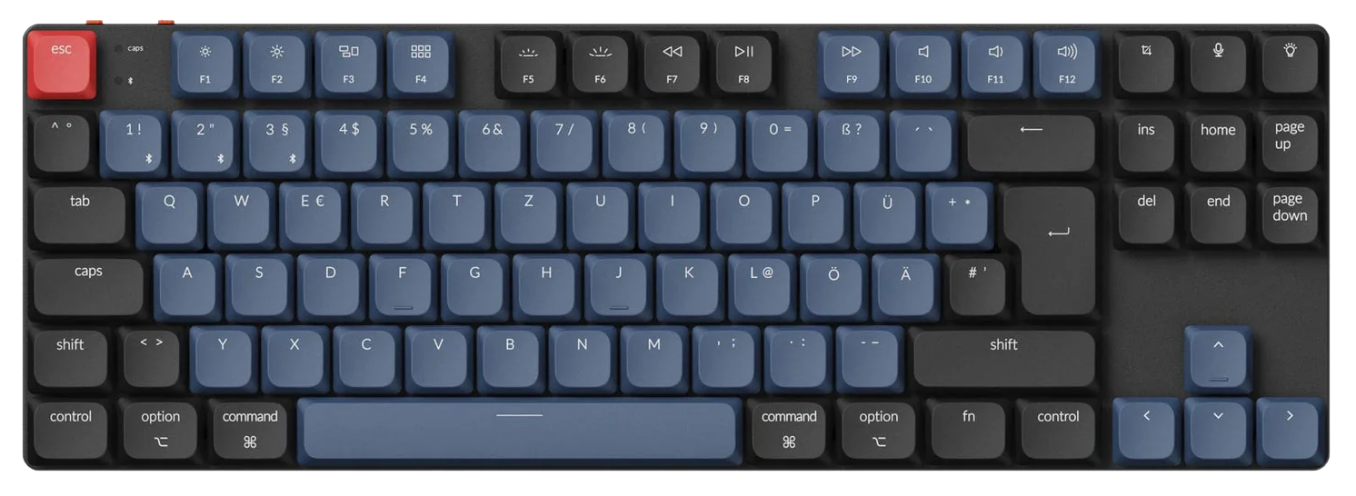 Keychron K1 Pro Low profile mechanical keyboard ISO Collection