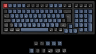 UK-ISO Layout Keychron K4 Pro QMK/VIA Custom Mechanical Keyboard