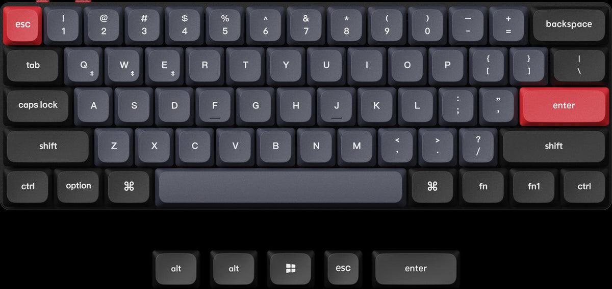 Keychron K9 Pro Low profile mechanical keyboard