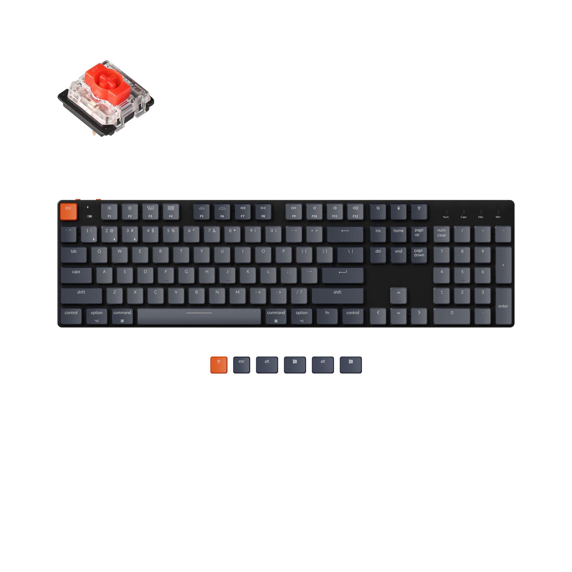 Keychron K5 SE Ultra-Slim Wireless Mechanical Keyboard (US ANSI Layout)
