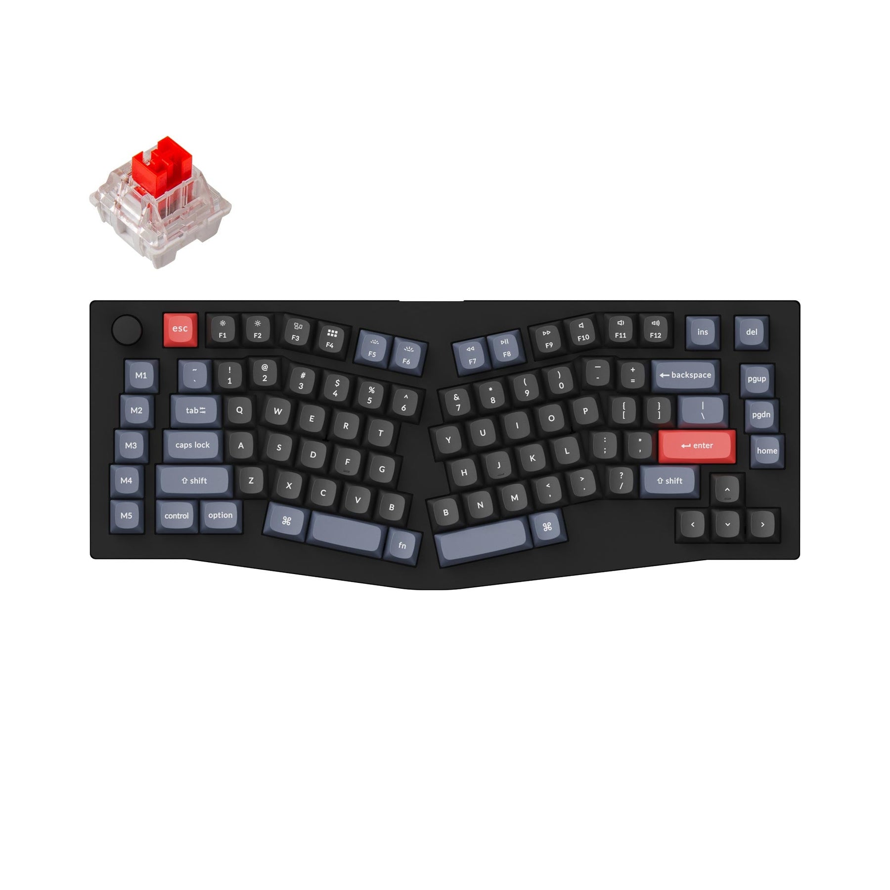 Keychron K11 Pro Alice US Mechanical Keyboard | KeebFinder