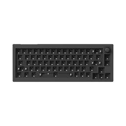 Keychron V2 Max QMK/VIA Wireless Custom Mechanical Keyboard (US ANSI Layout) as variant: Barebone Knob / Carbon Black / Barebone