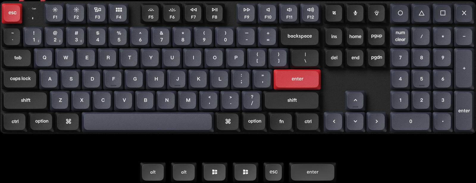 Keychron K5 Pro Low profile mechanical keyboard