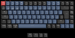 Spanish ISO Layout Keychron K3 Pro QMK/VIA ultra-slim custom mechanical low profile keyboard