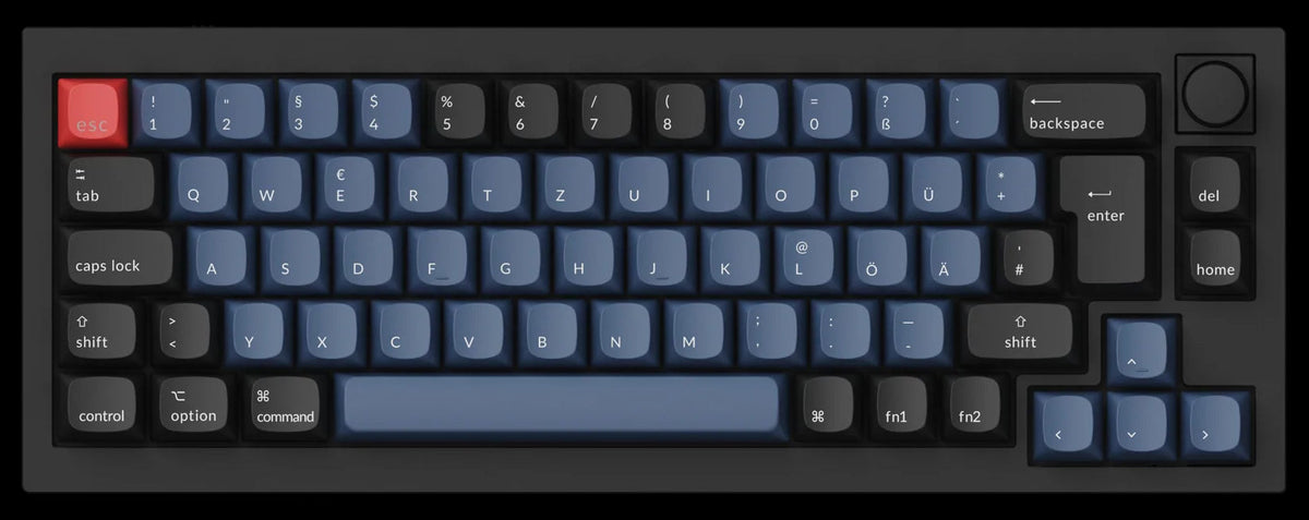 Keychron Q2 65% ISO Layout QMK Custom Mechanical Keyboard