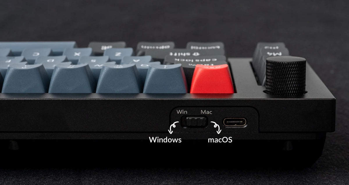 Keychron Q65 65% Layout Custom Mechanical Keyboard OSA Profile Double-shot PBT Keycaps