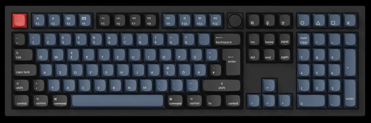 Keychron Q6 ISO Layout 100% Custom Mechanical Keyboard