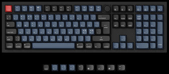 Keychron Q6 Nordic ISO Layout full size Custom Mechanical Keyboard