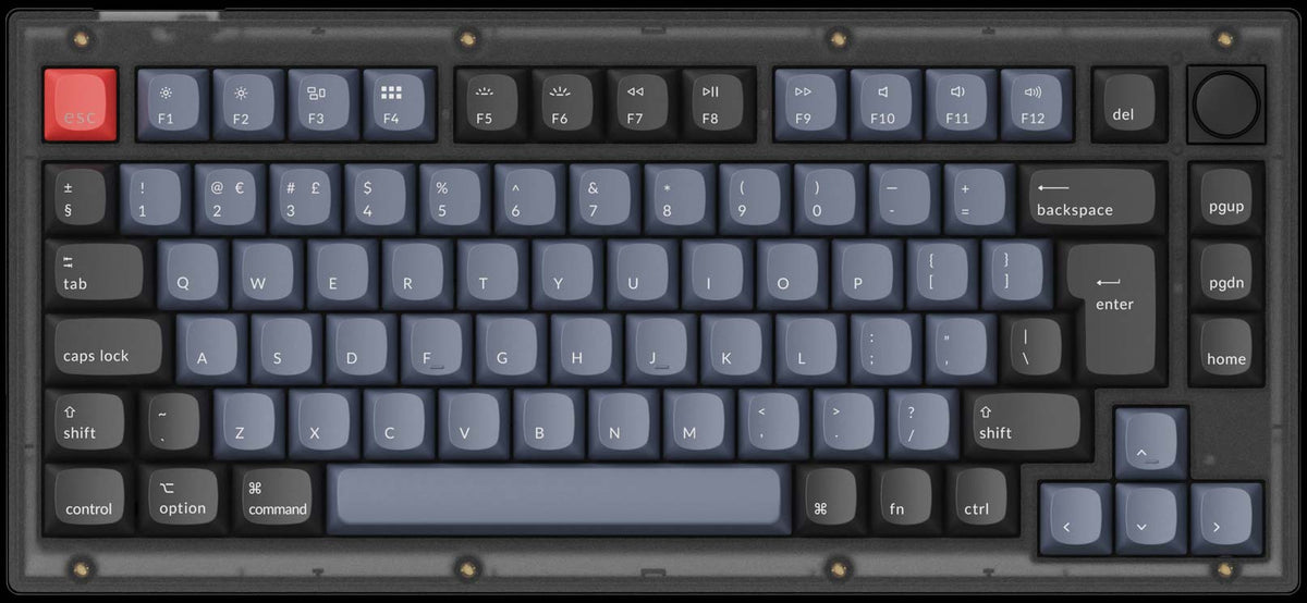Keychron V1 Custom Mechanical Keyboard ISO Layout